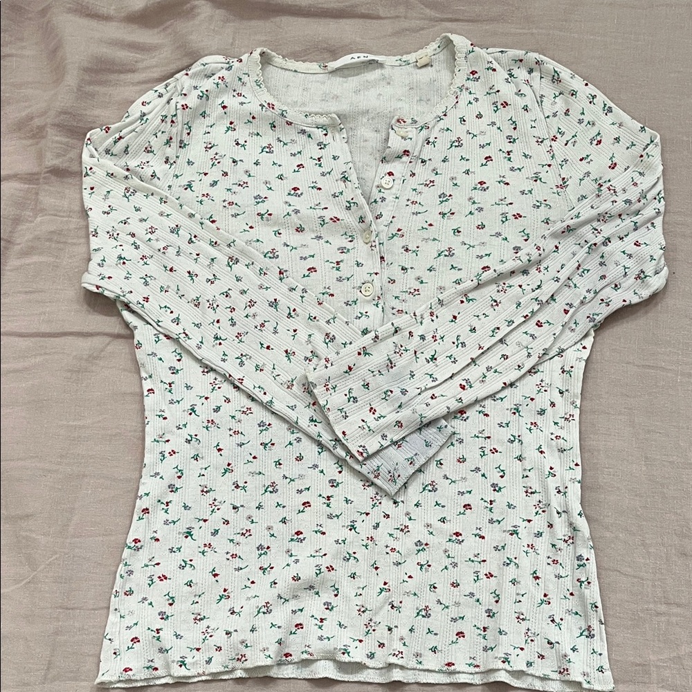 Doen Pointelle Paola Tee